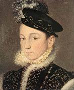 Francois Clouet Portrait of King Charles IX of France oil painting on canvas
